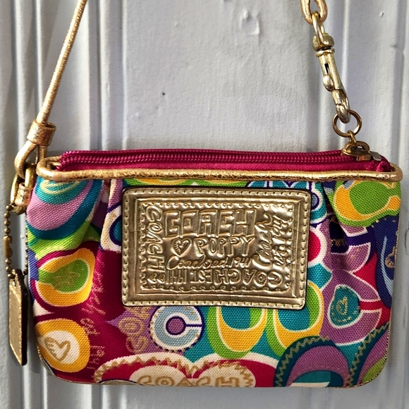 Coach Handbags - SALE! COACH Poppy Signature Wristlet